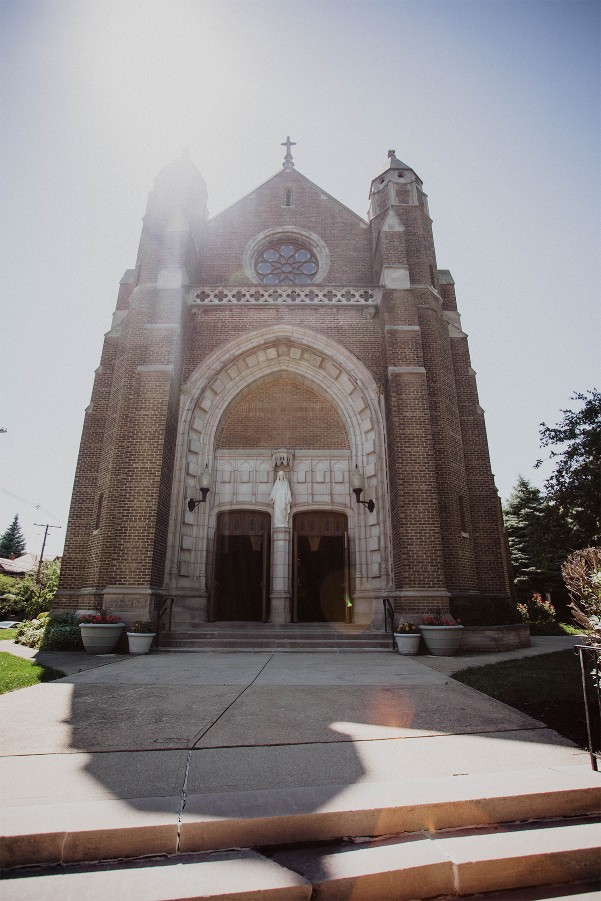 Sacred Heart Catholic Church in Downtown Columbus, Ohio